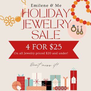 Holiday Jewelry Sale!! 4 for $25